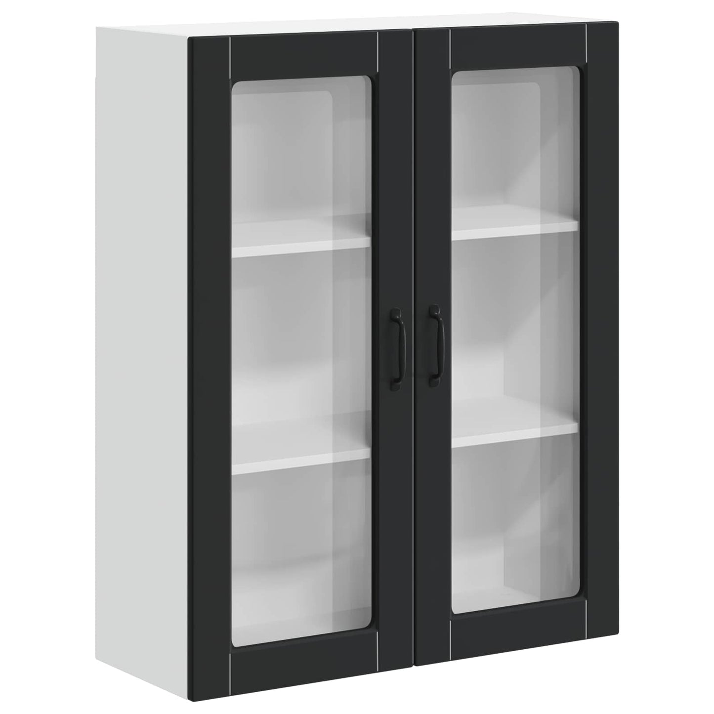 Pensile cucina Nero 80 x 31 x 100 cm Legno multistrato