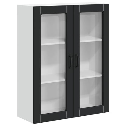 Pensile cucina Nero 80 x 31 x 100 cm Legno multistrato