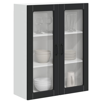 Pensile cucina Nero 80 x 31 x 100 cm Legno multistrato