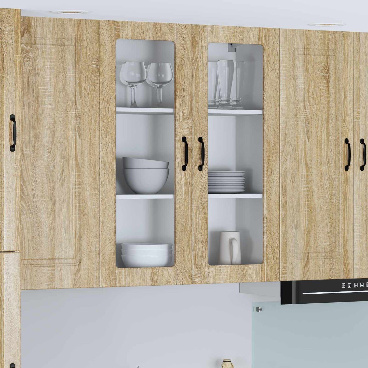 Pensile cucina Rovere Sonoma 80 x 31 x 100 cm Legno multistrato