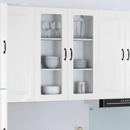 Pensile cucina Bianco Lucido 80 x 31 x 100 cm Legno multistrato
