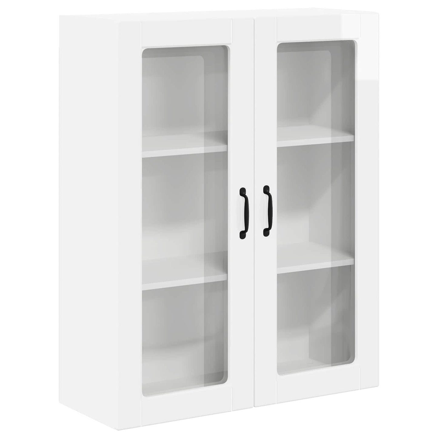 Pensile cucina Bianco Lucido 80 x 31 x 100 cm Legno multistrato