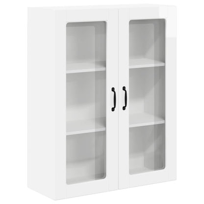 Pensile cucina Bianco Lucido 80 x 31 x 100 cm Legno multistrato