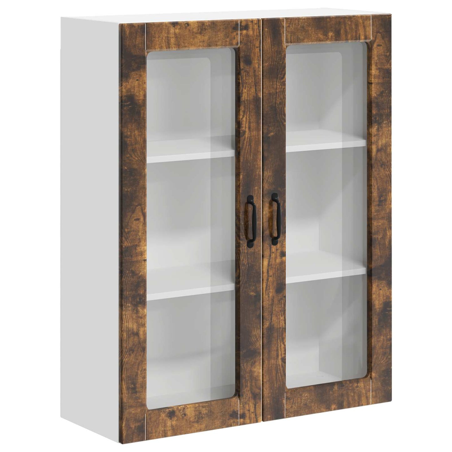 Pensile cucina Rovere fumÃ© 80 x 31 x 100 cm Legno multistrato