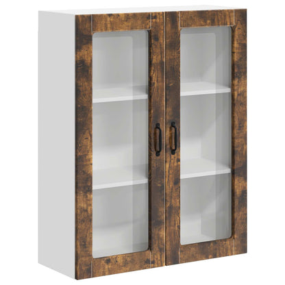 Pensile cucina Rovere fumÃ© 80 x 31 x 100 cm Legno multistrato