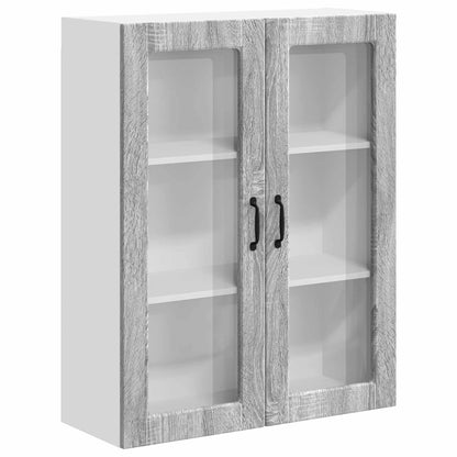 Pensile cucina Grigio Sonoma 80 x 31 x 100 cm Legno multistrato
