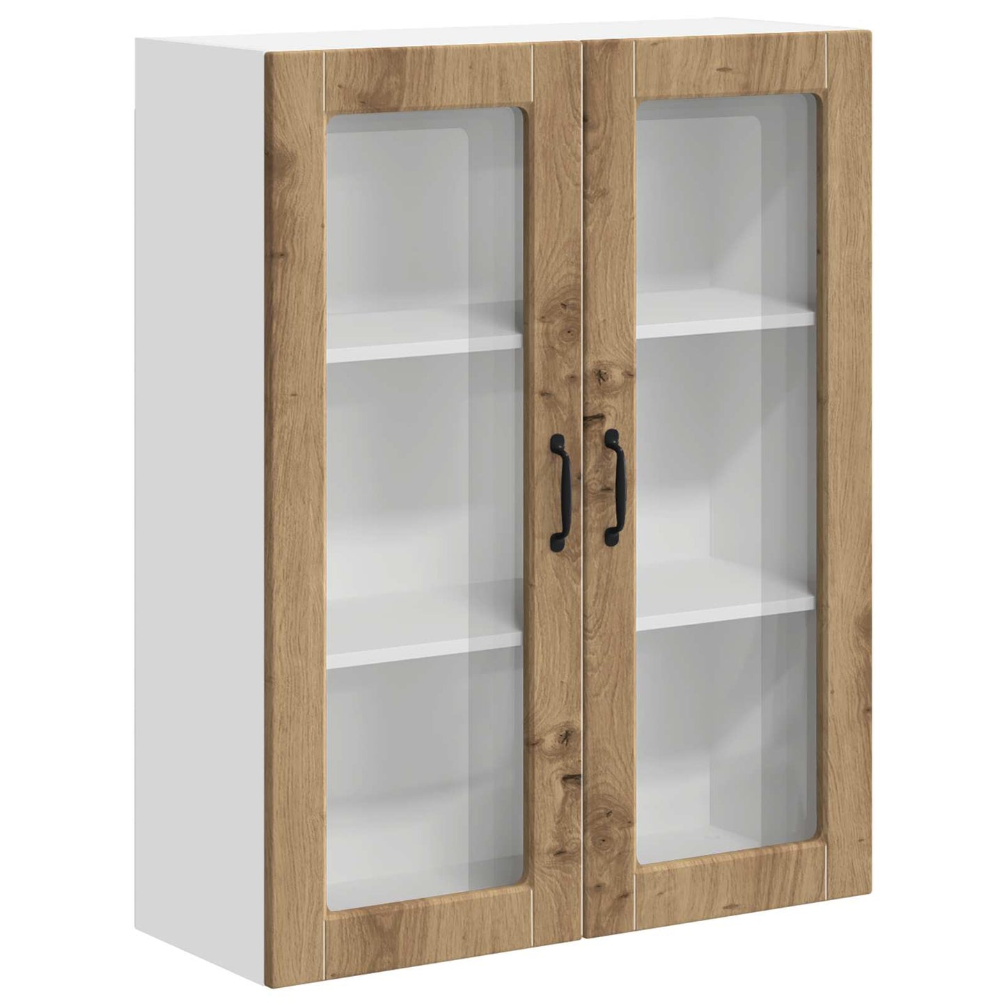 Pensile cucina con porta Rovere artigianale 80 x 31 x 100 cm