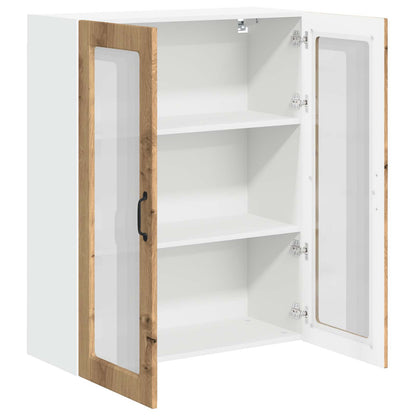 Pensile cucina con porta Rovere artigianale 80 x 31 x 100 cm