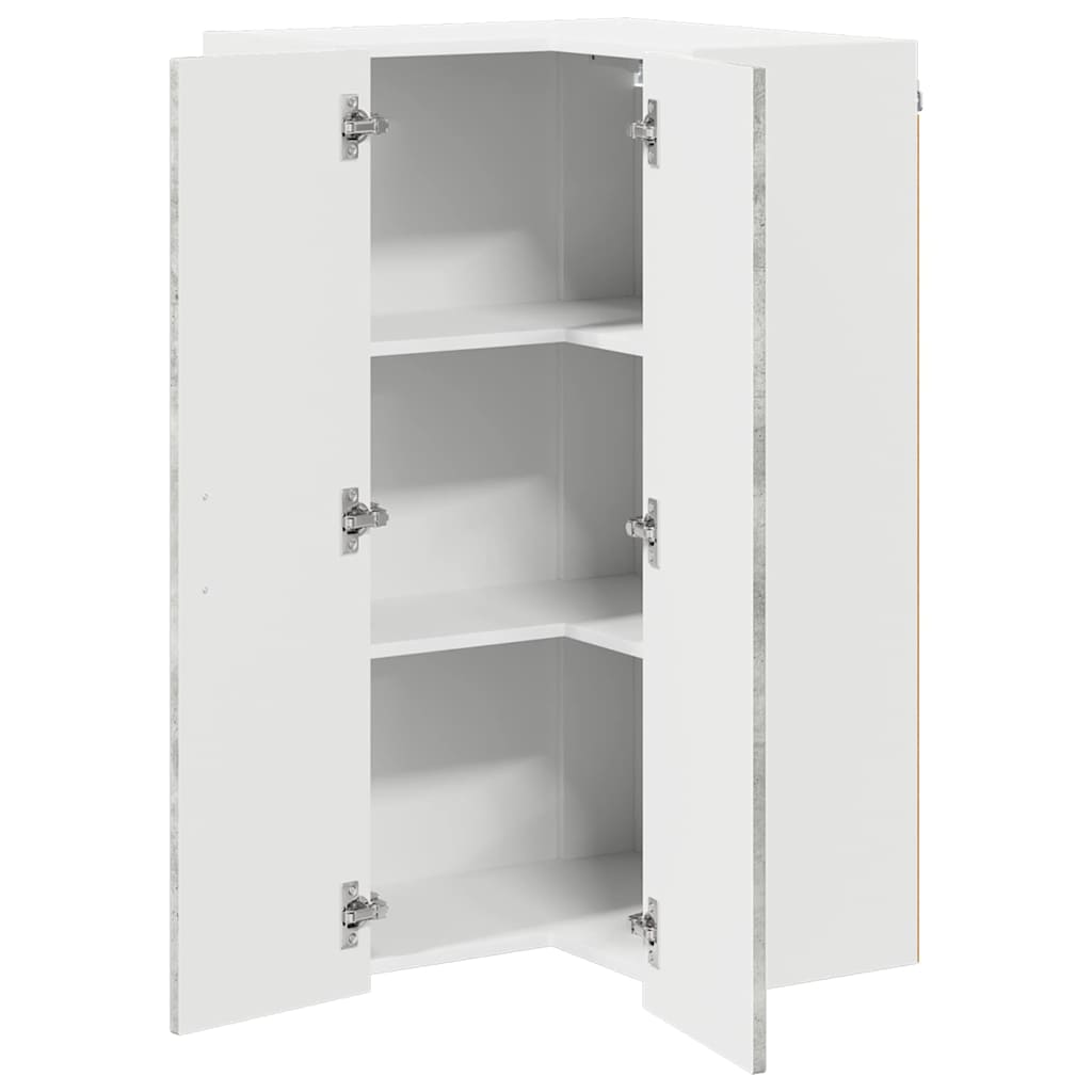 Mobile da cucina Grigio cemento 57 x 57 x 100 cm