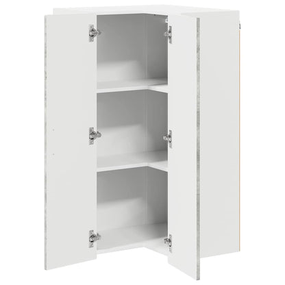 Mobile da cucina Grigio cemento 57 x 57 x 100 cm