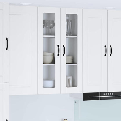 Pensile cucina Bianco 60 x 31 x 100 cm Legno multistrato