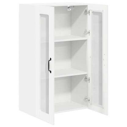 Pensile cucina Bianco Lucido 60 x 31 x 100 cm Legno multistrato