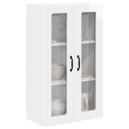 Pensile cucina Bianco Lucido 60 x 31 x 100 cm Legno multistrato
