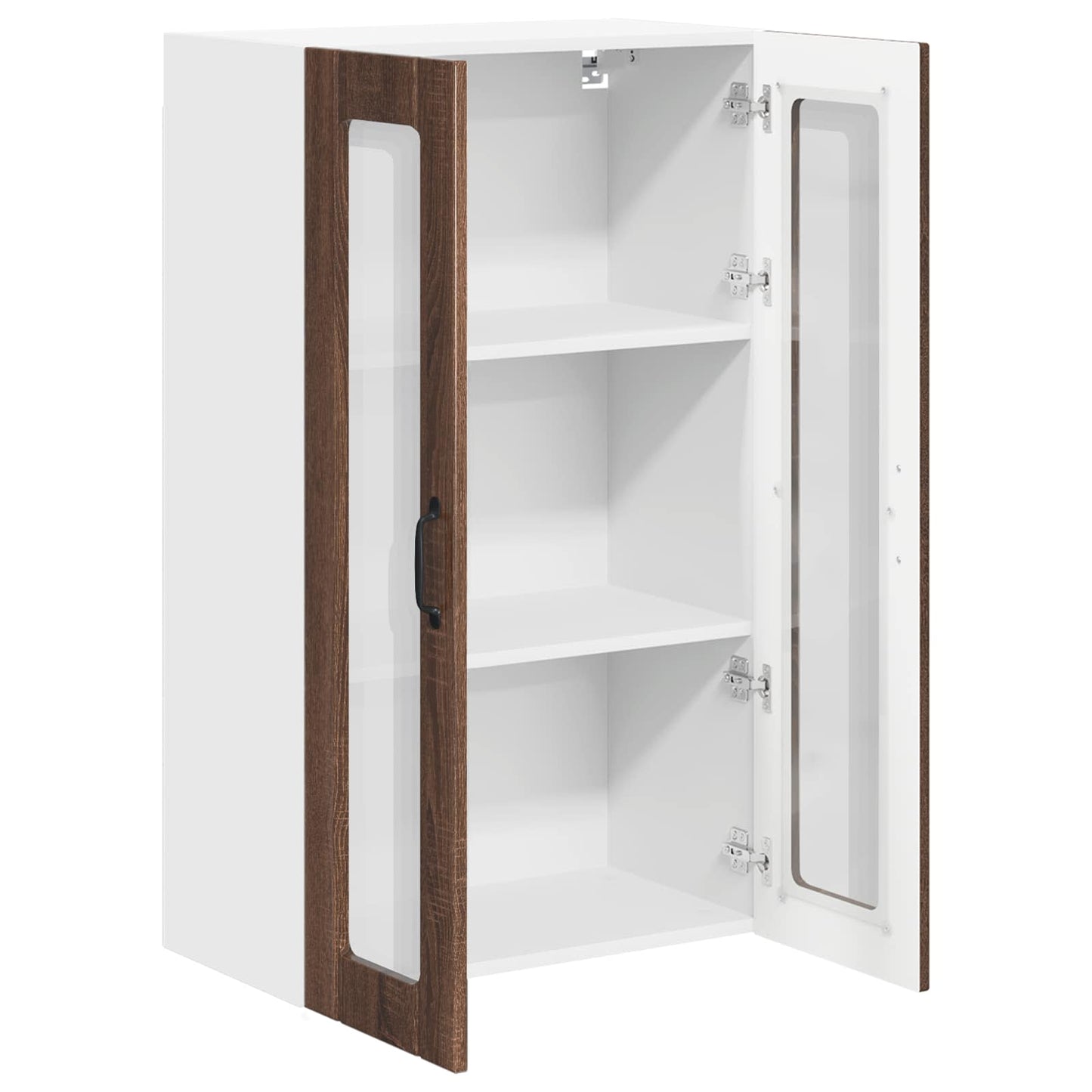 Pensile cucina con porta Rovere Marrone 60 x 31 x 100 cm