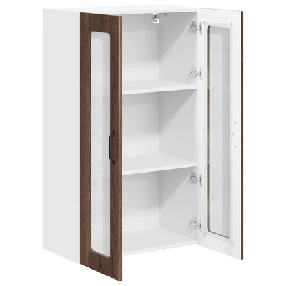Pensile cucina con porta Rovere Marrone 60 x 31 x 100 cm
