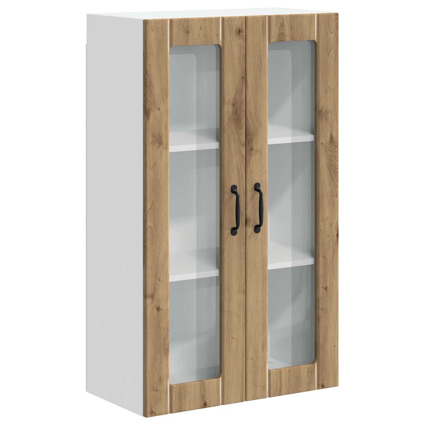 Pensile cucina con porta Rovere artigianale 60 x 31 x 100 cm