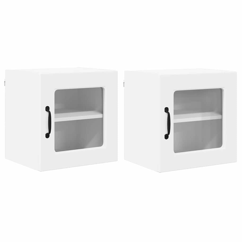 Mobile da cucina 2 pcs Bianco 40 x 31 x 40 cm Legno multistrato