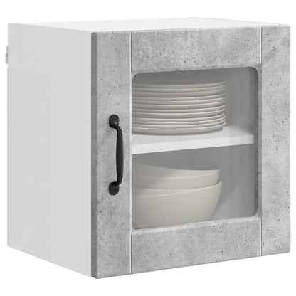 Mobile da cucina con lo scaffale Grigio cemento 40 x 31 x 40 cm