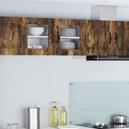 Mobile da cucina con porta 2 pcs Rovere fumÃ© 40 x 31 x 40 cm
