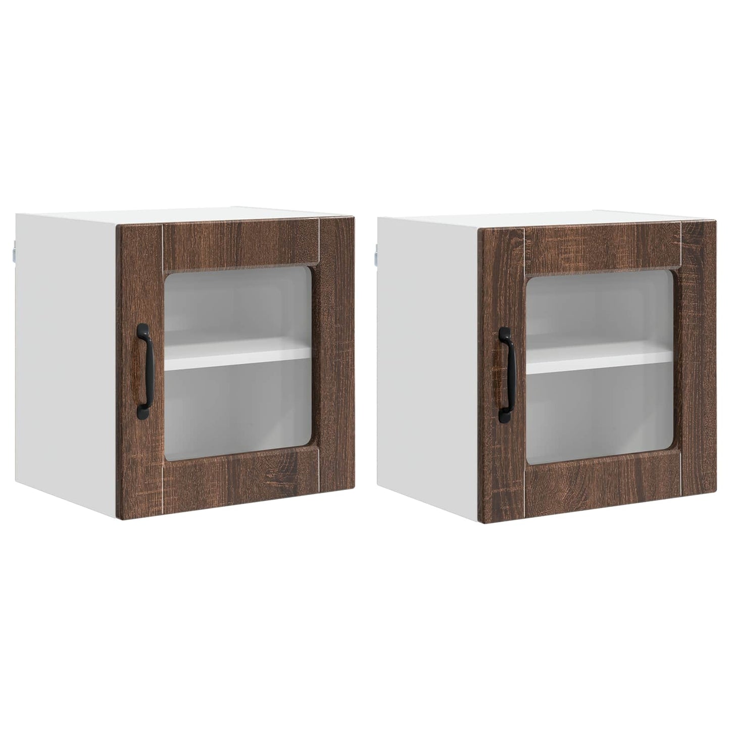 Mobile da cucina con porta 2 pcs Rovere Marrone 40 x 31 x 40 cm