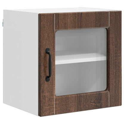 Mobile da cucina con porta 2 pcs Rovere Marrone 40 x 31 x 40 cm