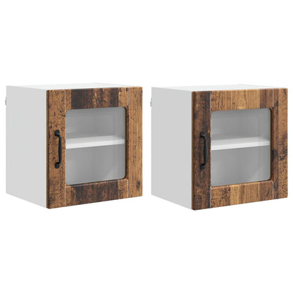 Mobile da cucina con porta 2 pcs Legno vecchio 40 x 31 x 40 cm