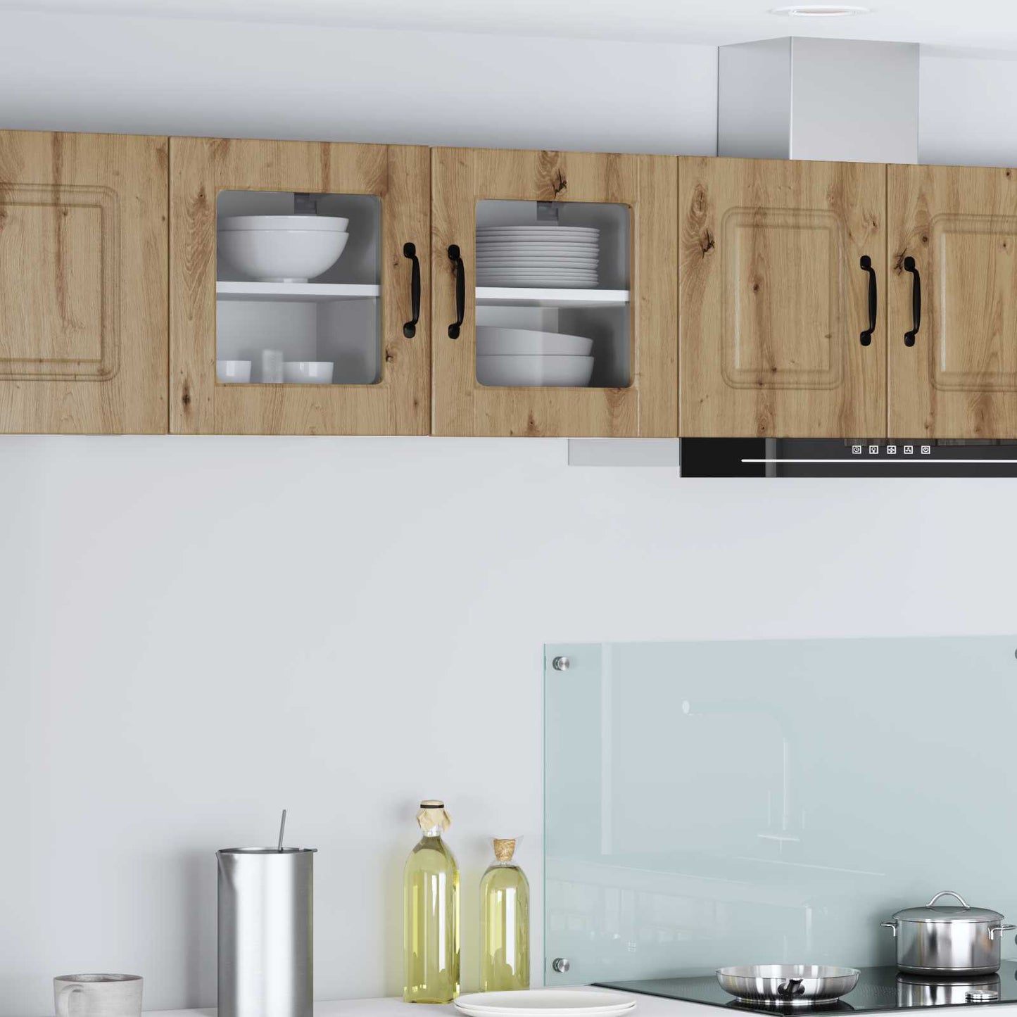 Mobile da cucina 2 pcs Rovere artigianale 40 x 31 x 40 cm