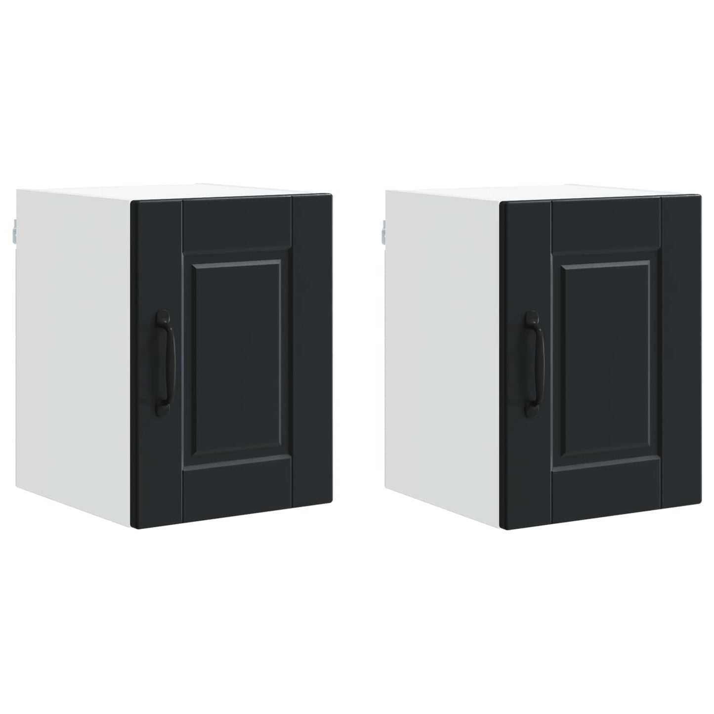 Mobile da cucina 2 pcs Nero 30 x 31 x 40 cm Legno multistrato