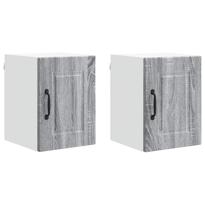 Mobile da cucina con porta 2 pcs Grigio Sonoma 30 x 31 x 40 cm