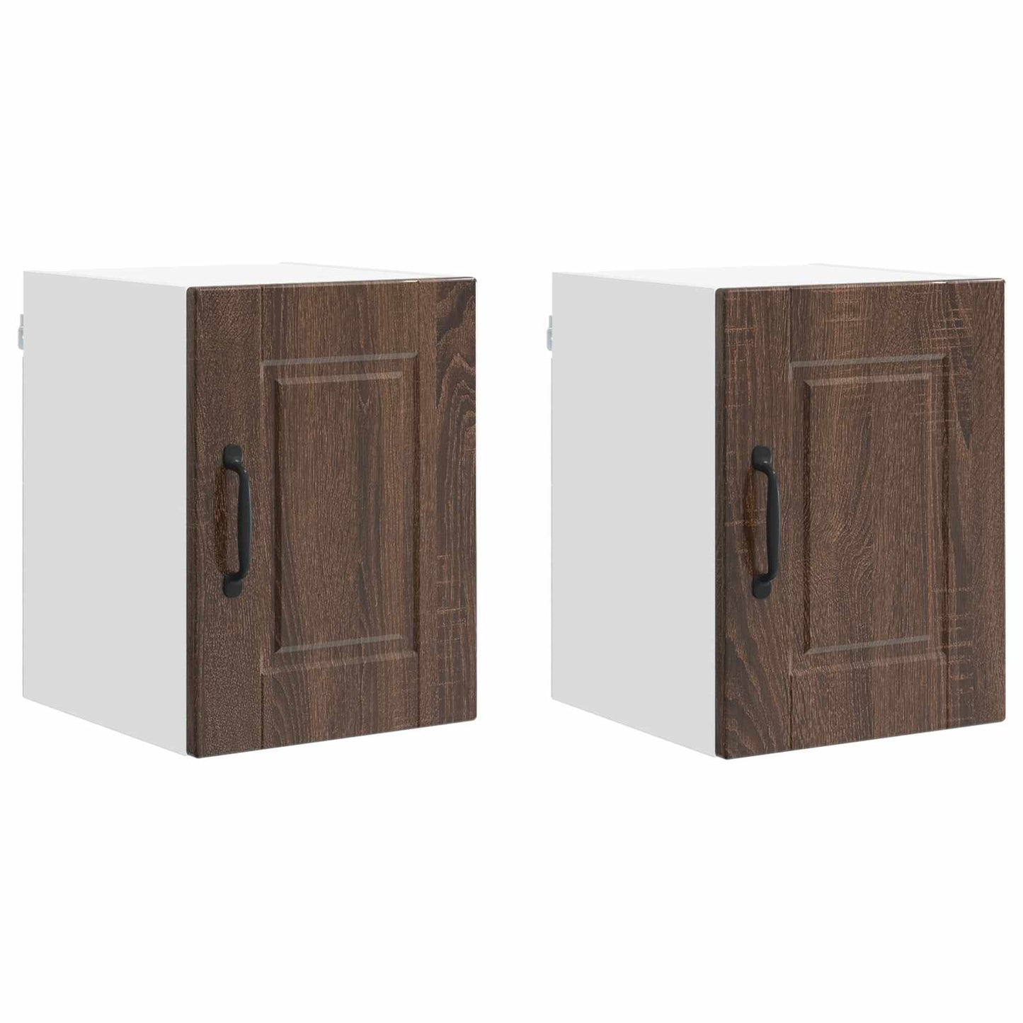 Mobile da cucina con porta 2 pcs Rovere Marrone 30 x 31 x 40 cm