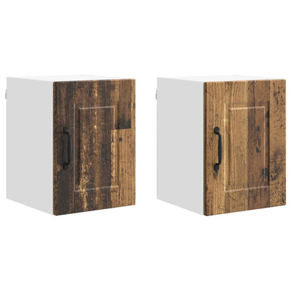 Mobile da cucina con porta 2 pcs Legno vecchio 30 x 31 x 40 cm