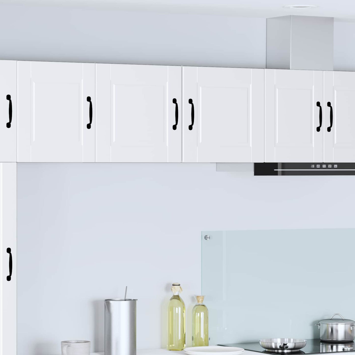 Mobile da cucina 2 pcs Bianco 40 x 31 x 40 cm Legno multistrato