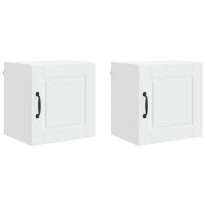 Mobile da cucina 2 pcs Bianco 40 x 31 x 40 cm Legno multistrato