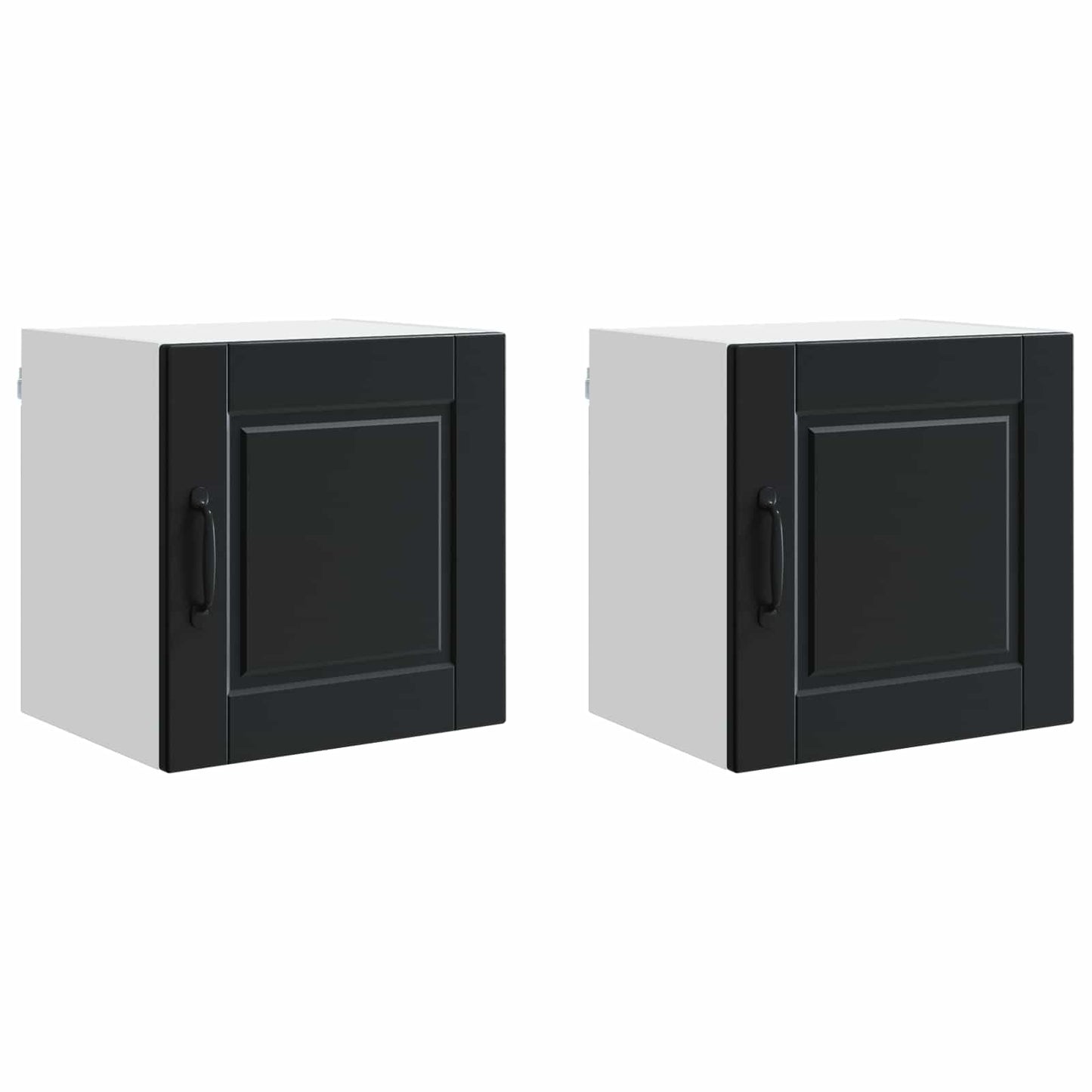 Mobile da cucina 2 pcs Nero 40 x 31 x 40 cm Legno multistrato