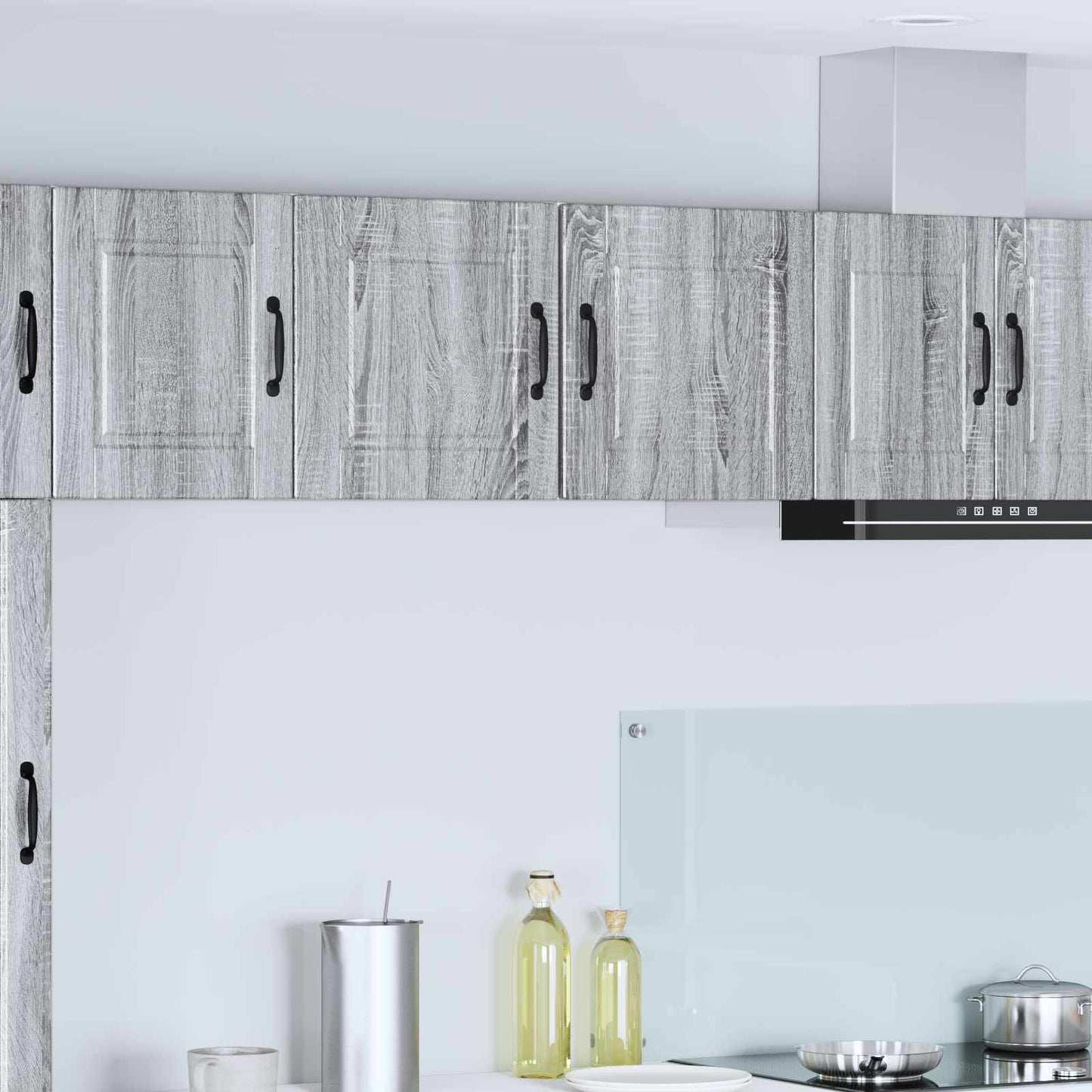 Mobile da cucina con porta 2 pcs Grigio Sonoma 40 x 31 x 40 cm