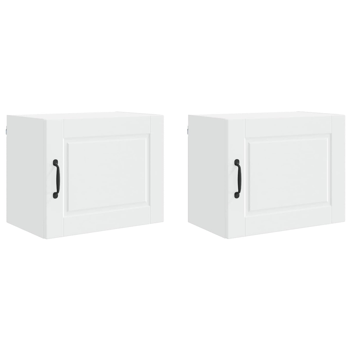 Mobile da cucina 2 pcs Bianco 50 x 31 x 40 cm Legno multistrato