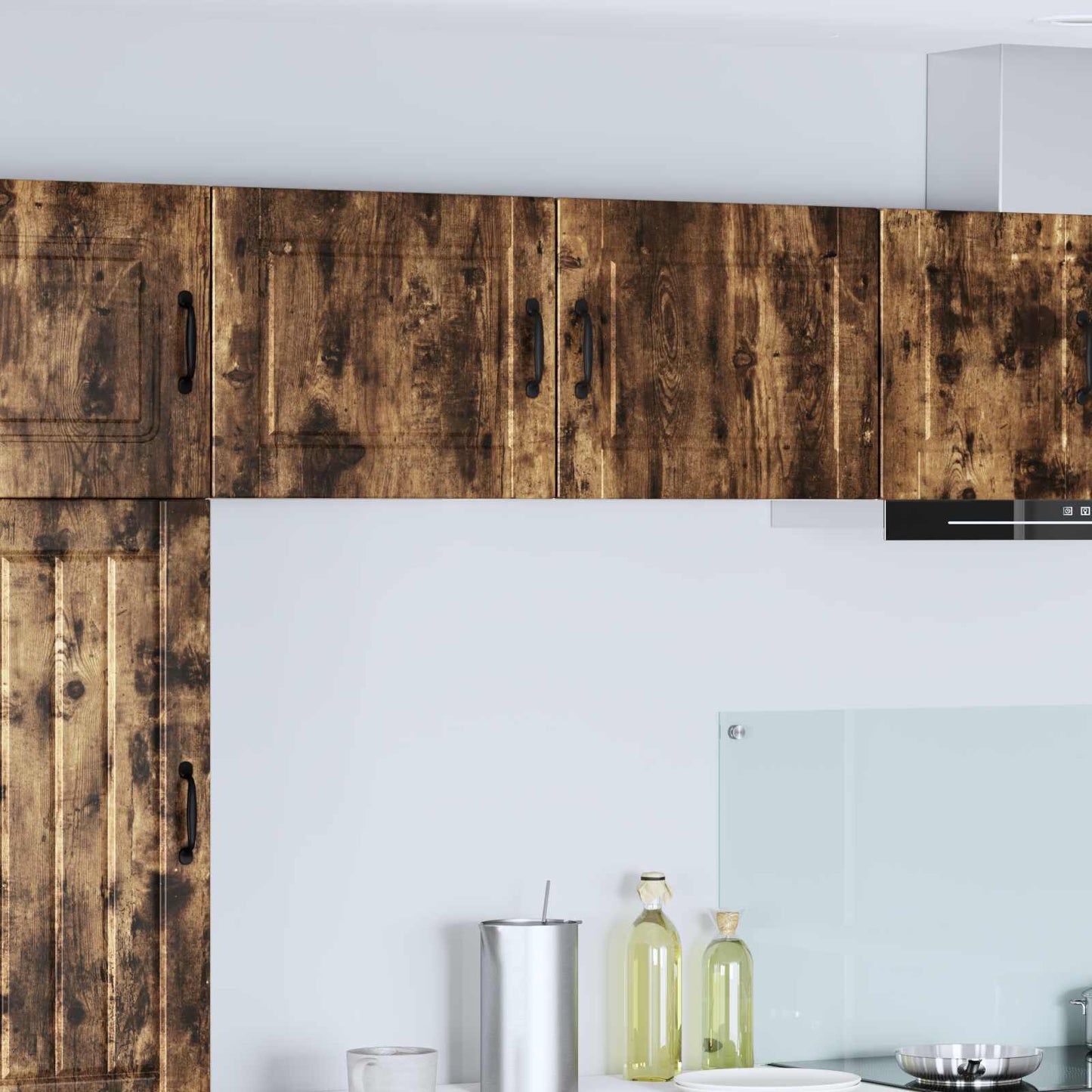 Mobile da cucina con porta 2 pcs Rovere fumÃ© 50 x 31 x 40 cm