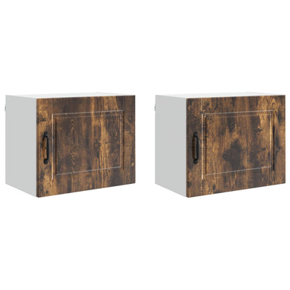Mobile da cucina con porta 2 pcs Rovere fumÃ© 50 x 31 x 40 cm