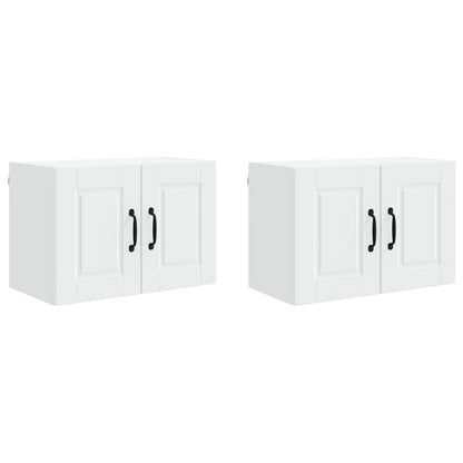 Mobile da cucina 2 pcs Bianco 60 x 31 x 40 cm Legno multistrato