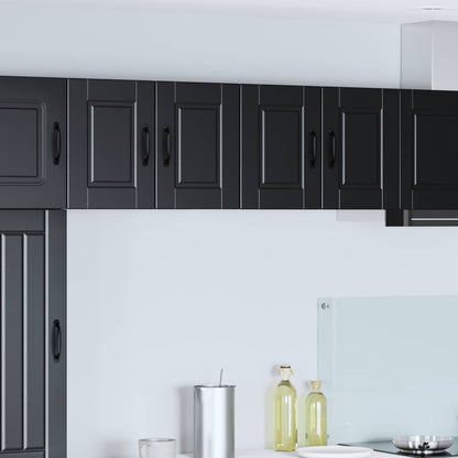 Mobile da cucina 2 pcs Nero 60 x 31 x 40 cm Legno multistrato