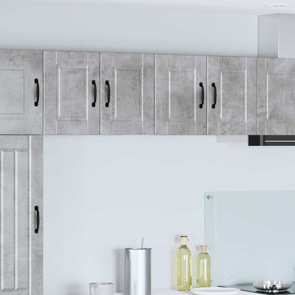 Mobile da cucina con lo scaffale Grigio cemento 60 x 31 x 40 cm