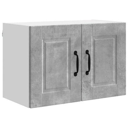 Mobile da cucina con lo scaffale Grigio cemento 60 x 31 x 40 cm
