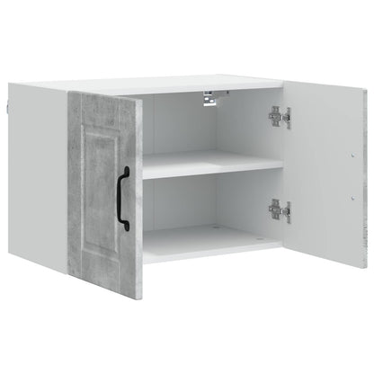 Mobile da cucina con lo scaffale Grigio cemento 60 x 31 x 40 cm