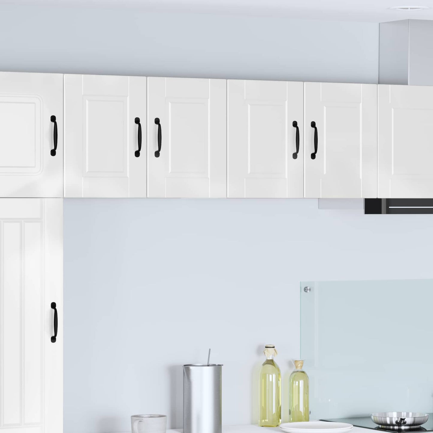 Mobile da cucina con porta 2 pcs Bianco Lucido 60 x 31 x 40 cm
