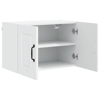 Mobile da cucina con porta 2 pcs Bianco Lucido 60 x 31 x 40 cm