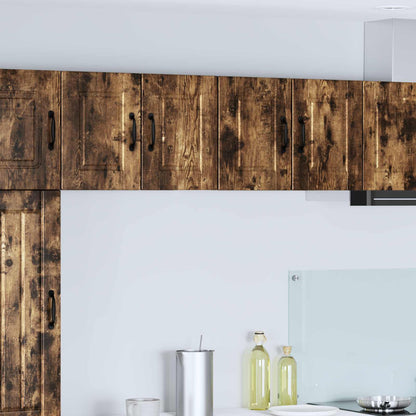 Mobile da cucina con porta 2 pcs Rovere fumÃ© 60 x 31 x 40 cm