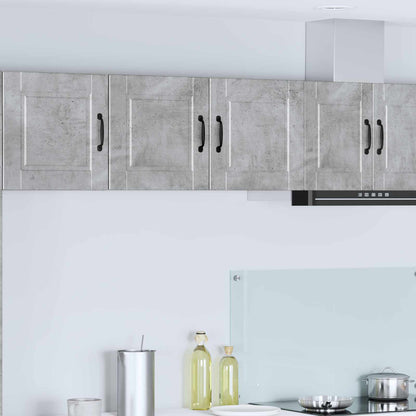 Mobile da cucina con lo scaffale Grigio cemento 80 x 31 x 40 cm