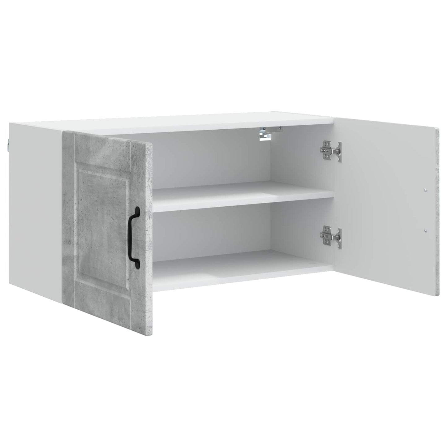 Mobile da cucina con lo scaffale Grigio cemento 80 x 31 x 40 cm