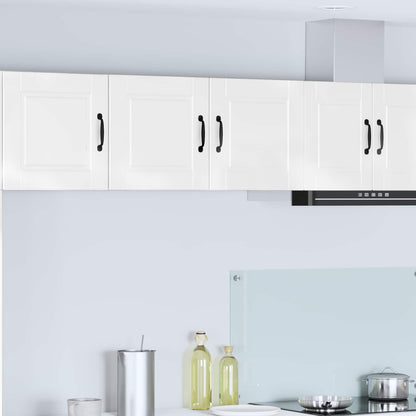 Mobile da cucina con lo scaffale Bianco Lucido 80 x 31 x 40 cm