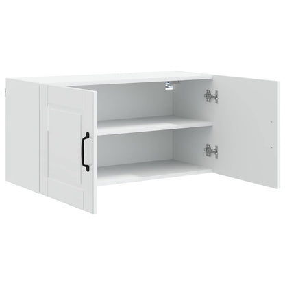 Mobile da cucina con lo scaffale Bianco Lucido 80 x 31 x 40 cm